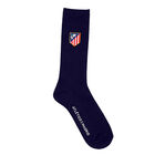 Calcetines Escudo Bordado Azul Marino